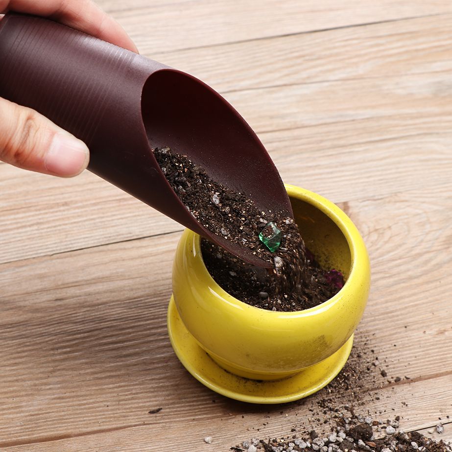 Bonsai Garden Plants - 1 adet plastik toprak kürek bardağı