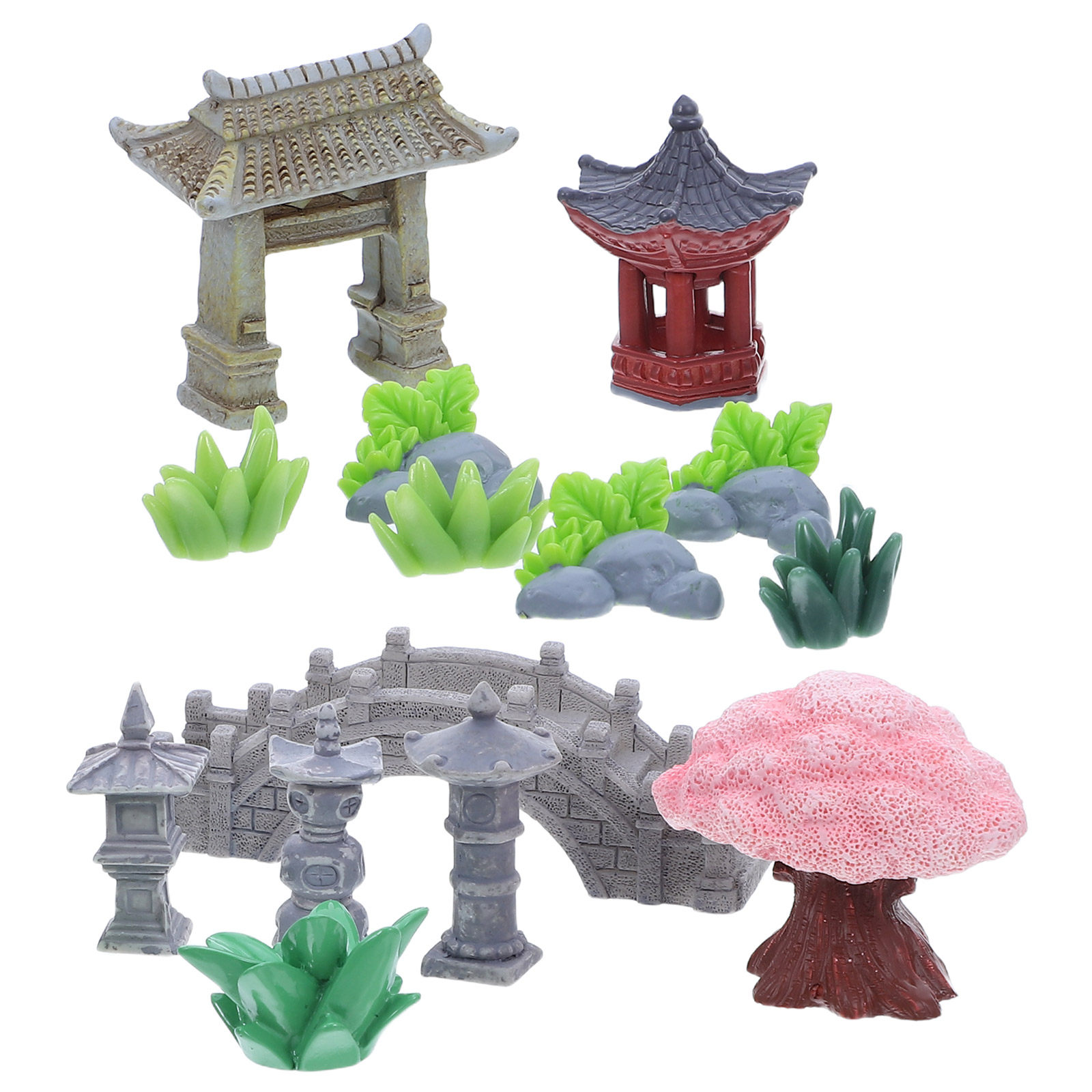 1 Set Reçine Minyatür Peyzaj D - Bonsai Garden Desk incelemesi ve fiyatı