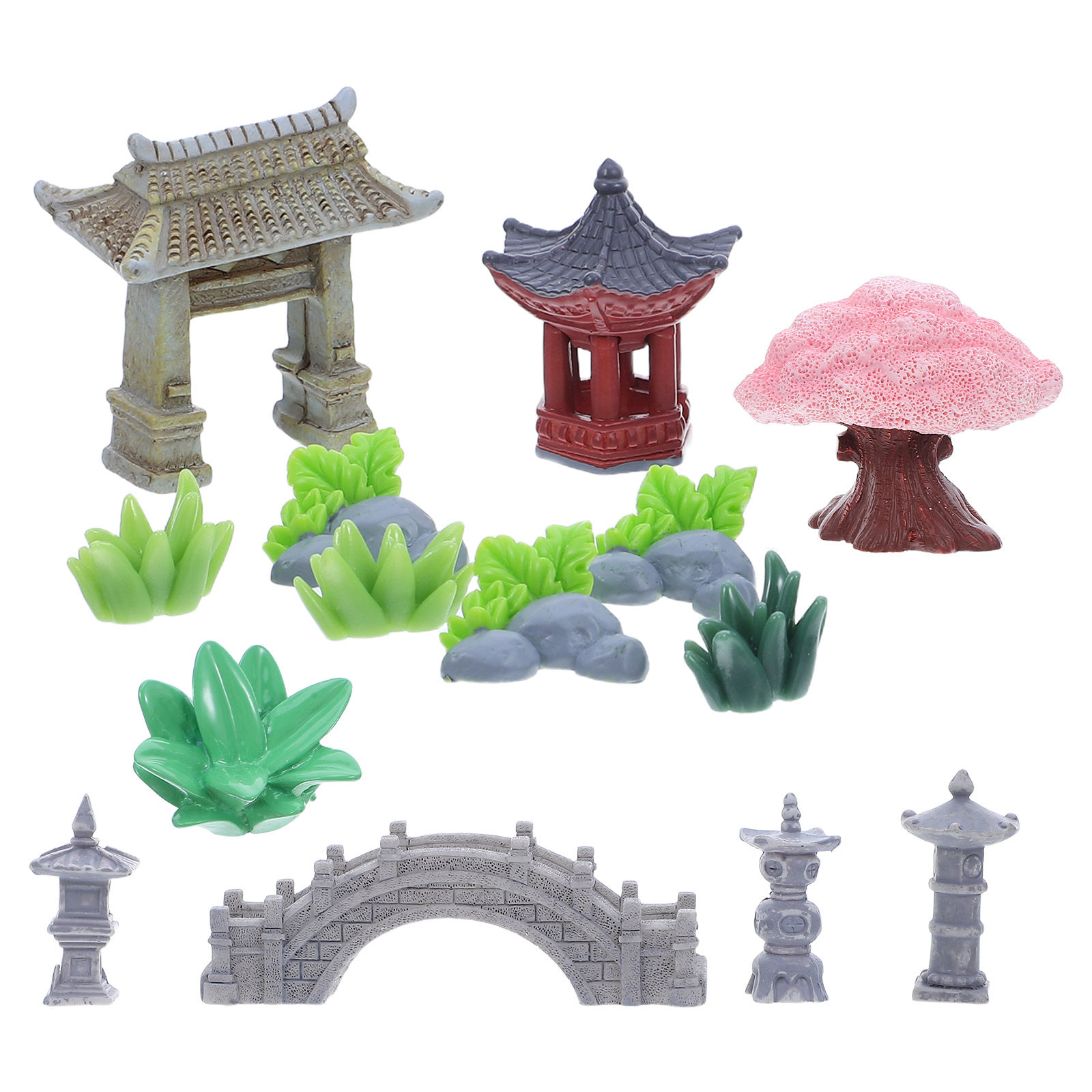 1 Set Reçine Minyatür Peyzaj D - Bonsai Garden Desk incelemesi ve fiyatı