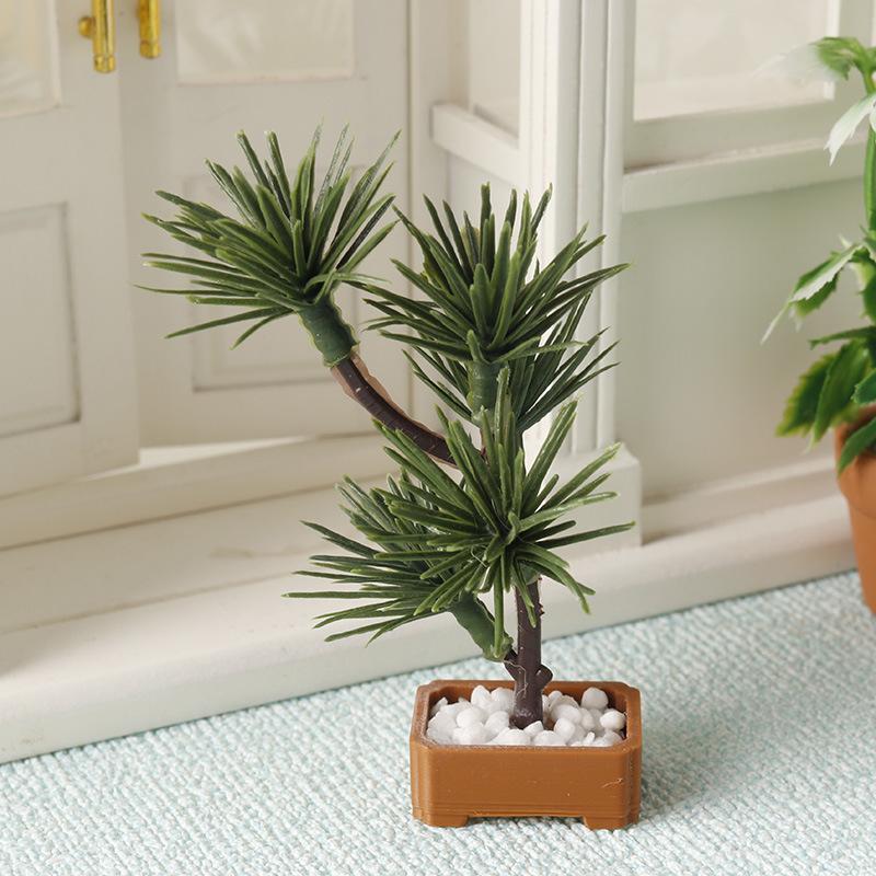 1 adet 1/12 Dollhouse Simülasy - Bonsai Garden Plants incelemesi ve fiyatı
