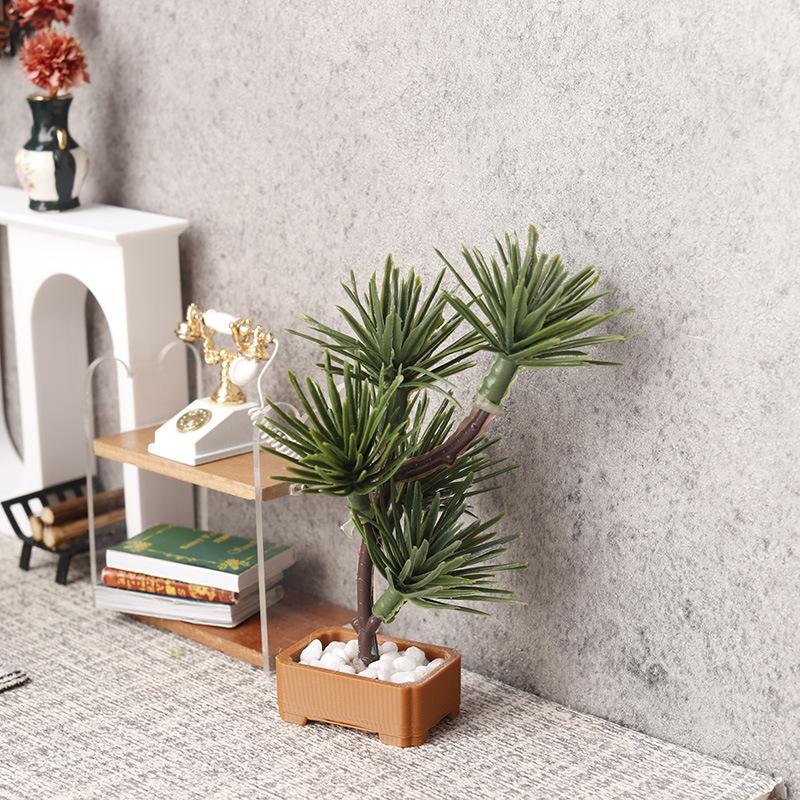 1 adet 1/12 Dollhouse Simülasy - Bonsai Garden Plants incelemesi ve fiyatı