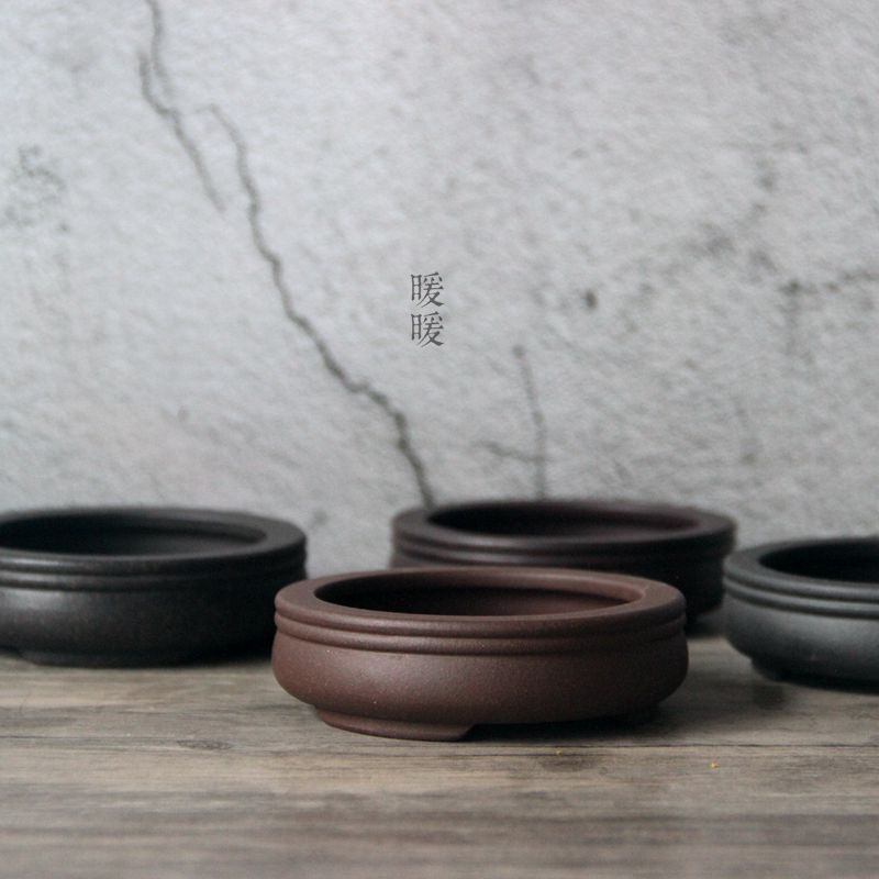 Seramik daire Bonsai saksısı,  - Bonsai Garden China incelemesi ve fiyatı