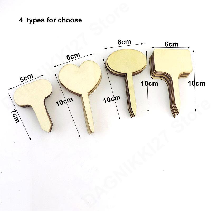 10x T Tipi Ahşap Bitki Etiketl - Bonsai Garden Tools incelemesi ve fiyatı