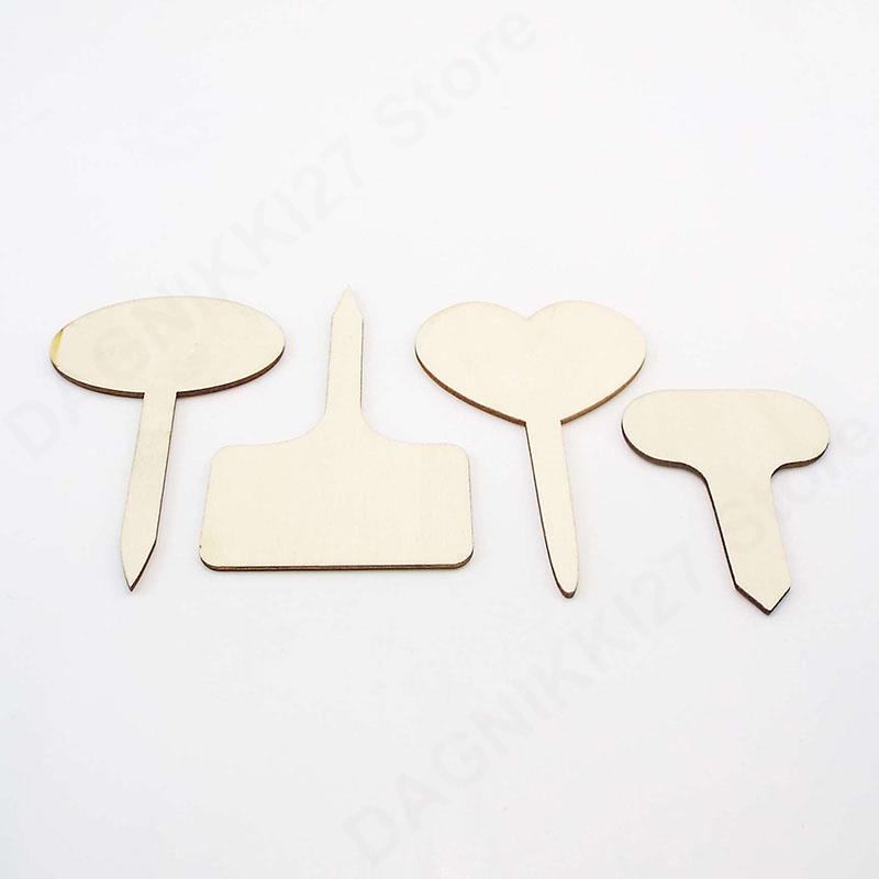 10x T Tipi Ahşap Bitki Etiketl - Bonsai Garden Tools incelemesi ve fiyatı