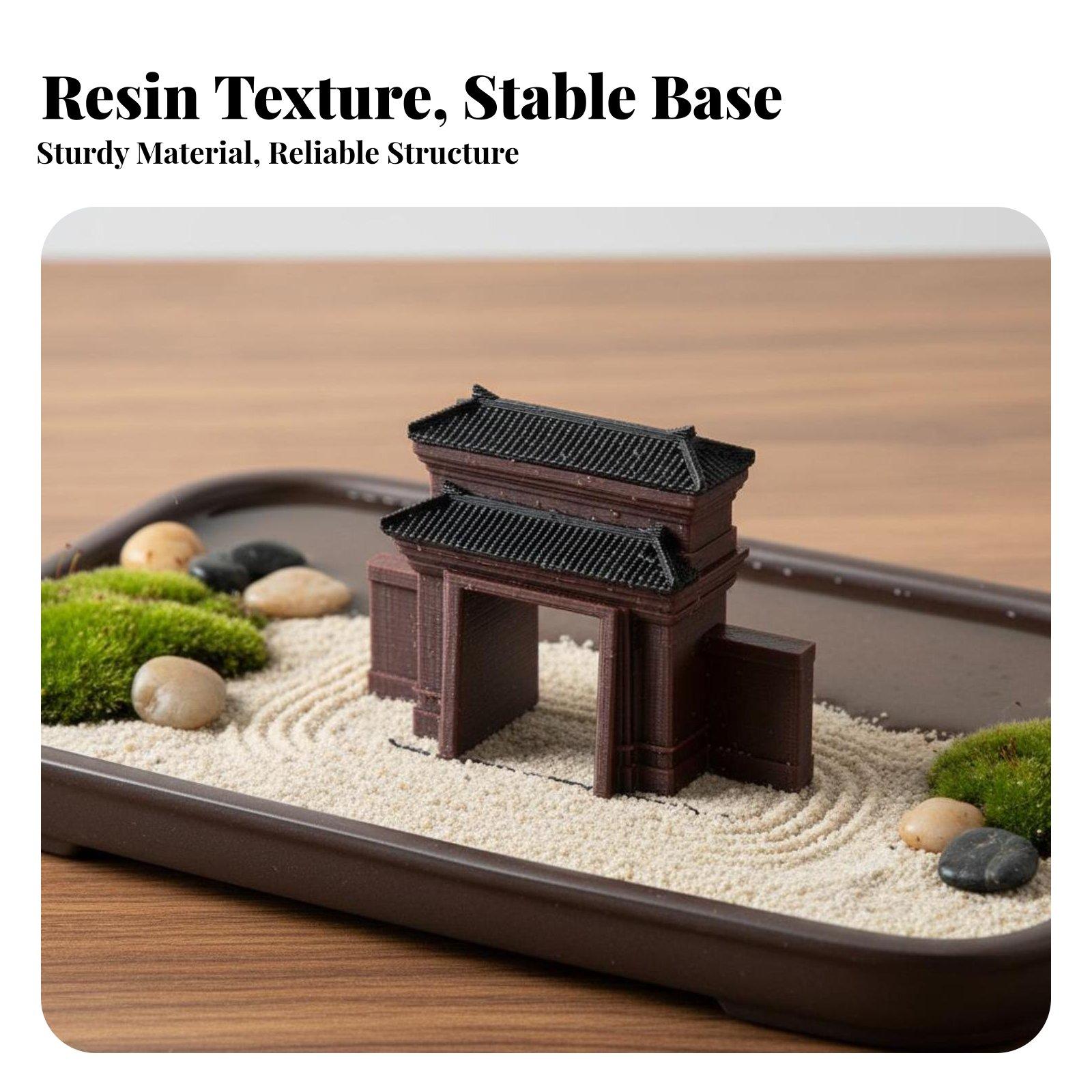 El Yapımı Reçine Ev Figürü, Bo - Bonsai Garden Desk incelemesi ve fiyatı