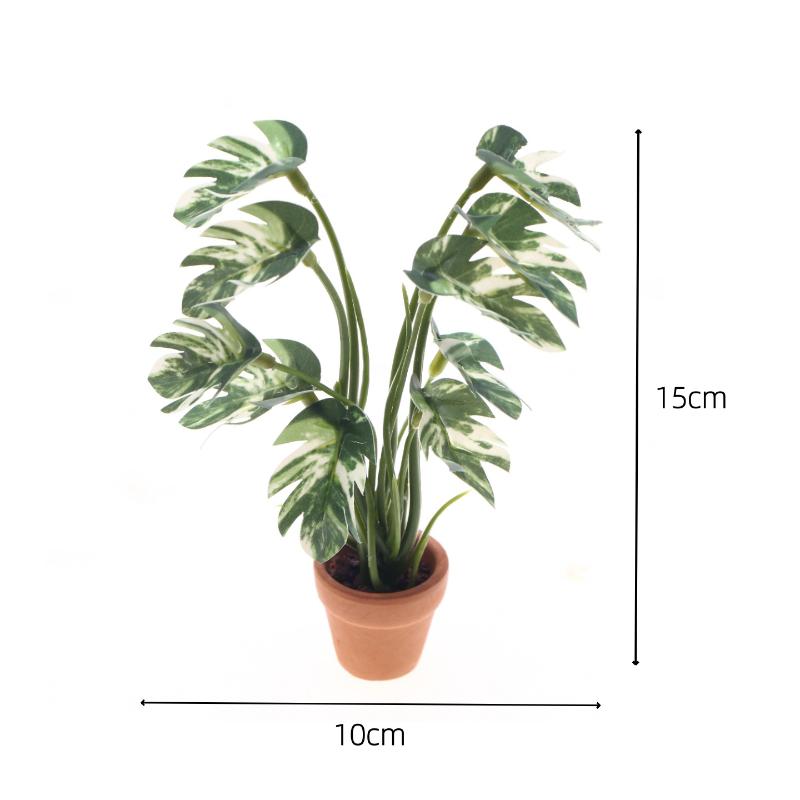 Yeni.1PC 1/12 Dollhouse Simüla - Bonsai Garden Plants incelemesi ve fiyatı
