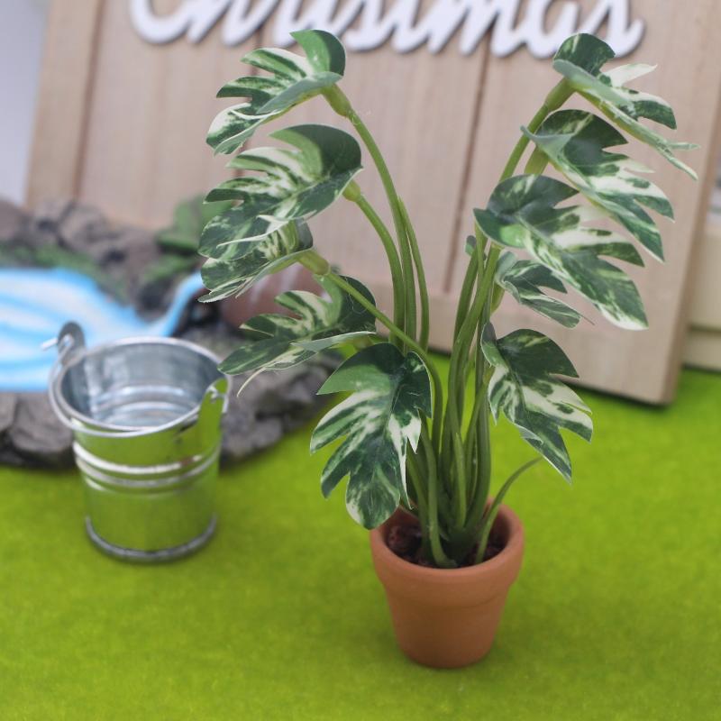 Yeni.1PC 1/12 Dollhouse Simüla - Bonsai Garden Plants incelemesi ve fiyatı